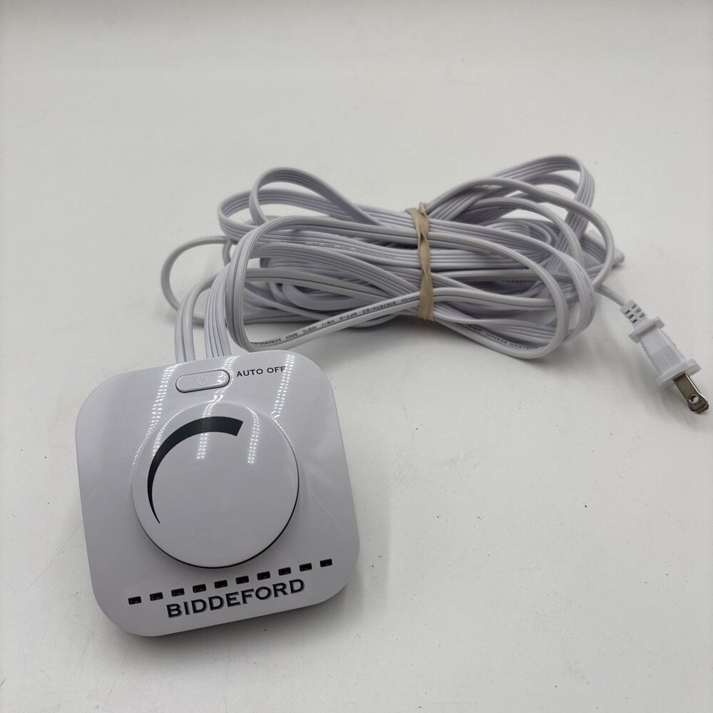 Biddeford Electric Blanket Controller TC11W1 OS White 4-Pin Auto-Off 180W